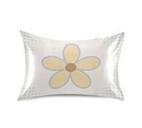 Federa per cuscino in microfibra con motivo floreale pastello in stile nordico, con chiusura a busta, per capelli, dimensioni standard con chiusura a busta per la casa, 50 x 66 cm