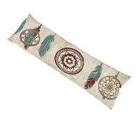 Federa per Cuscino Lungo 30x90cm Cacciatore di sogni Velluto Morbido Copricuscini Divano Lungo, Retrò Federa Cuscino Cuscini Decorativi per Letto con Cerniera Invisibile, Stampa Fronte-Retro bz-654