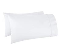 Federa per cuscino oversize TBM, bianca, modello King, extra large, adatta anche ai cuscini pi soffici, incluso il modello Pancake. Federa extra