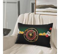 Federa per cuscino queen size standard - Soft Comfort 50,8 x 76,2 cm Casino K federa per cuscino con cerniera, federe da viaggio dimensioni standard