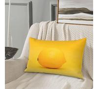 Federa per cuscino queen size standard - Soft Comfort 50,8 x 76,2 cm giallo limone k federa con cerniera, federe per cuscino da viaggio dimensioni standard