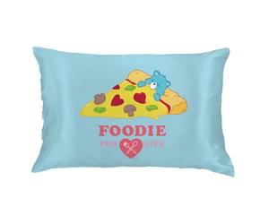 Federa per cuscino reversibile standard in raso di seta Care Bears Foodie Beauty, 20x30, per capelli e pelle (prodotto con licenza ufficiale di Franco Collectibles)