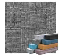 Federa per Cuscino Riempitivo Spazi Letto Universale Coprimaterasso per Imbottitura con Cerniera per Singolo/Matrimoniale/King Size Copriprotezione per Supporto per Materasso(Grigio,160x10x20cm)