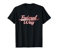 Federal Way Washington King County Vintage Varsity Maglietta