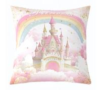 Federe Confezione Arredamento Casa Pink Princess Princess Pinks Set of 2 Cerniera Invisibile Fodere Cuscini Decorativi per