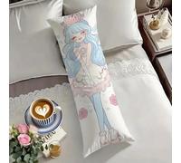 Federe Cuscini 30x90 cm Blu Federe Rosa Cuscino per Dormire Sul Sianco 90 cm Supporto Gravidanza Ideale per Il Riposo Notturno Cuscino Lungo on Chiusura Lampo, Cuscini per Il Vorpo e Maternità O-1974