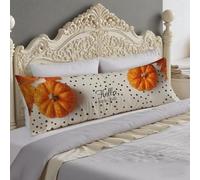 Federe Cuscini 40x145 cm Bruciato Federe Bianco Cuscino per Dormire Sul Sianco 145cm Supporto Gravidanza, Riposo Notturno Cuscino Lungo on Chiusura Lampo, Cuscini per Il Vorpo e Maternità O-951