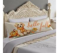 Federe Cuscini 50x150 cm Arancia Federe Animale Cuscino per Dormire Sul Sianco 150cm Supporto Gravidanza, Riposo Notturno Cuscino Lungo on Chiusura Lampo, Cuscini per Il Vorpo e Maternità O-999