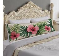 Federe Cuscini 60x180 cm Verde Federe Rosa Cuscino per Dormire Sul Sianco 180cm Supporto Gravidanza per Il Riposo Notturno Cuscino Lungo on Chiusura Lampo, Cuscini per Il Vorpo e Maternità O-996