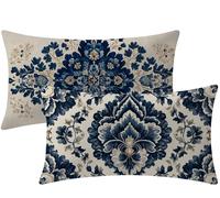 Federe Cuscini 70x50cm tinta unita Cuscini per Divano Europa settentrionale Velluto Copricuscini Decorativi Set da 2 Rettangolari Copricuscini Doppia Faccia Stampa Motivo per Autunno Room Decor W1-795