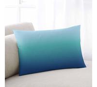 Federe Cuscini Blue,Modern Minimalist Gradient Abstract Art Copricuscino Decorazione Copricuscini Colorate Cuscino Decorativo per Ufficio Camera Home 40X60CM