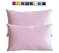 Federe Cuscini Copricuscini in Velluto per Divano Federe Cuscini per Camera da Letto Decorativi Fodere per Cuscino Divano Letto Set 2 Copricuscino Decorazione Federe per Divano letto(Light Peach,30x60