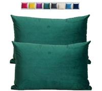 Federe Cuscini Copricuscini in Velluto per Divano Federe Cuscini per Camera da Letto Decorativi Fodere per Cuscino Divano Letto Set 2 Copricuscino Decorazione Federe per Divano letto(Army Green,50x100