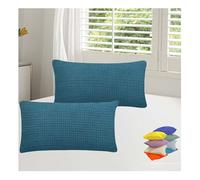 Federe Cuscini Divano 40x70 Copricuscino 50x70 Federe per Cuscino 40x60 per Divano Set 2 Copricuscini letto Matrimoniale con Cerniera Federe Cuscino Federa Cotone e Poliestere(175,40x60 cm 16x24 in)