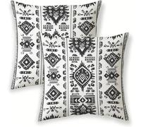Federe Cuscini Divano 45x45 cm Lino Grigio 2 Pezzi Copricuscini, Federa Cuscino Decorativo Quadrato, Estate Copricuscino nordico Cuscini da Esterno Impermeabili per Divano Letto Soggiorno SJ-416