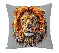 Federe Cuscini Divano 45X45 Giallo Grigio Lino Quadrate Cuscini Cerniera Invisibile Per La Decorazione Domestica Soggiorno Camera Da Letto Divano