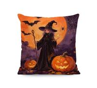 Federe Cuscini Divano 45x45 Mago Viola Cuscini divano lino Durabile | Elegante Decorativa Copri Cuscini per Cerniera invisibile Lavabile,per Divanos Soggiorno Giardino Camera da Letto