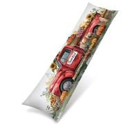 Federe Cuscini Divano Lungo 40 x 120 cm in Velluto Morbido, Autunno Cuscini per Divano con Cerniera a Scomparsa, Decorativo Federa per Cuscino per Soggiorno Camera da Letto, Zucca 1 Pezzo f0-378