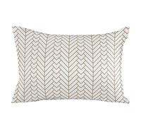 Federe Cuscini Geometric Design Yello Lines Copricuscini Standard Cuscino Decorativo Lavabile Federa per Camera Ufficio Divano 40X60CM