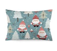 Federe Cuscini GNOME Sweet GNOME Cute Modern Christmas Happy New Year Copricuscini Lavabile Cuscino Decorativo Moderno Federa per Home Balcone Ufficio 40X60CM