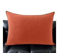 Federe Cuscini per Divano Rettangolari 30x50 60x40 60 x 80 Decorativo Copricuscino 50x50 Morbide e Comode Copri Cuscino 40x40 60x60 con la Cerniera Invisibile(Color 5,35x65cm/14x26in)