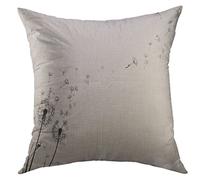 Federe Cuscino Blow Dandelion Silhouette Snail Ladybug Black White Federe Cuscini Morbido Copri Cuscini per Auto 45X45 Cm