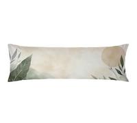 Federe Cuscino Letto 50x150cm Crema Federe Cuscini Turchese Lino Copricuscini Copri Cuscino Letto Morbida e Traspirante Cerniera Invisibile Migliorare la Qualità del Sonno per uso Quotidiano C0C384