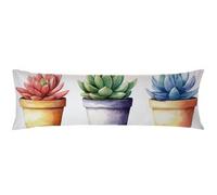 Federe Cuscino Letto 50x150cm Rosa Federe Cuscini Fiori Velluto Copricuscini Copri Cuscino Letto Morbida e Traspirante Cerniera Invisibile Migliorare la Qualità del Sonno per uso Quotidiano C0C304