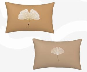 Federe Cuscino Letto 50x80 CM Set Da 2, Federe Cuscino Letto Tinta Unita Cuscini per Divano Moderno Copricuscini Divano Impermeabile Lino Copricuscini per Decorazioni Casa, Regalo -zjn2602OJ