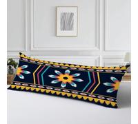 Federe Cuscino Letto Aztechi Copricuscino Letto Tribù 40x140, Cod841 | Rettangolari Traspirante Cuscini Divano, Federa Cuscino per Dormire Morbida Copricuscini Divano per Esterno Soggiorno Letto
