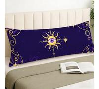 Federe Cuscino Letto Occhio Copricuscino Letto Semplice 50x150, Federa Cuscino per Dormire Morbida in Microfibra, Copricuscini Cuscini per Divano e Esterno, Cuscini Divano Rettangolari, 1 Pezzo,Cod485