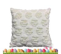 Federe decorative per cuscini, morbide, tema pasquale con colori vivaci, decorazione per divano con cerniera nascosta, decorazione per la casa, lavabile in lavatrice, per soggiorno