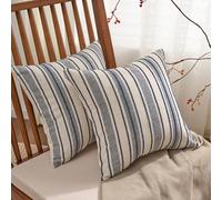 Federe decorative per cuscini stile boho, federe per cuscini in stile fattoria con texture, 45 x 45 cm, per sedia, divano, camera da letto, soggiorno, decorazione per la casa, federa per cuscino, a ri