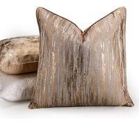 Federe Decorative Quadrate Confezione da 1,Copri Cuscini con Bordo Decorativo Neutri Morbido Copricuscini Fodere per Cuscini Arredo Camera da Letto Decorazione(Style K,50 x 50 cm(20 x 20 in))