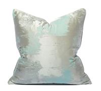 Federe Decorative Quadrate Confezione da 1,Copri Cuscini con Bordo Decorativo Neutri Morbido Copricuscini Fodere per Cuscini Arredo Camera da Letto Decorazione(Style C,30 x 50 cm(12 x 20 in))