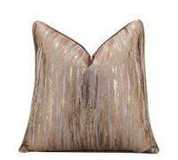 Federe Decorative Quadrate Confezione da 1,Copri Cuscini con Bordo Decorativo Neutri Morbido Copricuscini Fodere per Cuscini Arredo Camera da Letto Decorazione(Style F,30 x 50 cm(12 x 20 in))