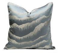 Federe Decorative Quadrate Confezione da 1,Copri Cuscini con Bordo Decorativo Neutri Morbido Copricuscini Fodere per Cuscini Arredo Camera da Letto Decorazione(Style I,45 x 45 cm(18 x 18 in))