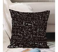 Federe per Cuscini, Cuscini Divano Fodera,Equazioni fisiche e formule Tema di matematica Equazioni fisiche ,Per Cuscino Federa per Divano Casa Soggiorno Camera da Letto Decorazione per Interni 45x45cm