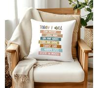 Federe per cuscini in stile bohémien, 45 x 45 cm, decorazione per aule, psicologia ispiratrice, per calma, terapia angolare, consulenza, decorazione per ufficio