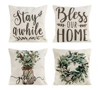 Federe per Cuscini nel Stile 18X18 Pollici Set di 4 Fodere per Cusc3250