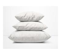 Federe per Cuscino ARREDO VELVET BIANCO in Morbido tessuto Vellutato Antimacchia