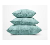 Federe per Cuscino ARREDO VELVET Verde in Morbido tessuto Vellutato Antimacchia