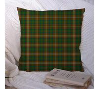 Federe per cuscino Kilt Patterned Design Tile Clan Plaid Chisholm Hunting Abstract Vintage Textures Simmetria tessile Poliestere Federa per cuscino Fodera per cuscino per divano Decorazioni per diva