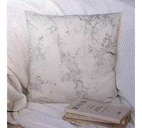Federe per cuscino ornato marmo bianco design vintage architettura industriale grungy spot texture marmorizzate parete retrò poliestere federa federa cuscino per divano decorazioni divano 18x18 poll