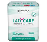 Federfarma.co LADYCARE ASSORBENTI GIORNO ANATOMICI 16 PEZZI PROFAR