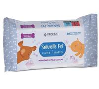 Federfarma.co PROFAR SALVIETTE PET DETERGENTE TALCO 40 PEZZI MAXI