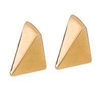 Federica Tosi - Orecchini Virtuali in Oro 18k Bronzo Placcato - - Accessories - Donna - Giallo - ONE SIZE