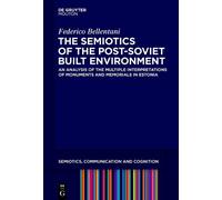 Federico Bellentani The Meanings of the Built Environment (Copertina rigida)