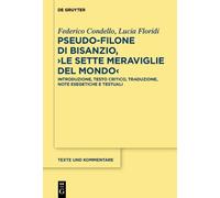 Federico Condell Pseudo-Filone di Bisanzio, ›Le sette meravi (Copertina rigida)