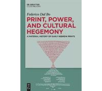 Federico Dal Bo Print, Power, and Cultural Hegemony (Copertina rigida)